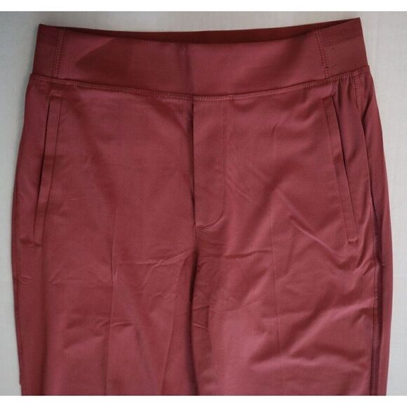 Athleta 658449-01 Women Sz 0 Rose Berry Brooklyn Heights Hi-Rise Wide Pants - Picture 9 of 15